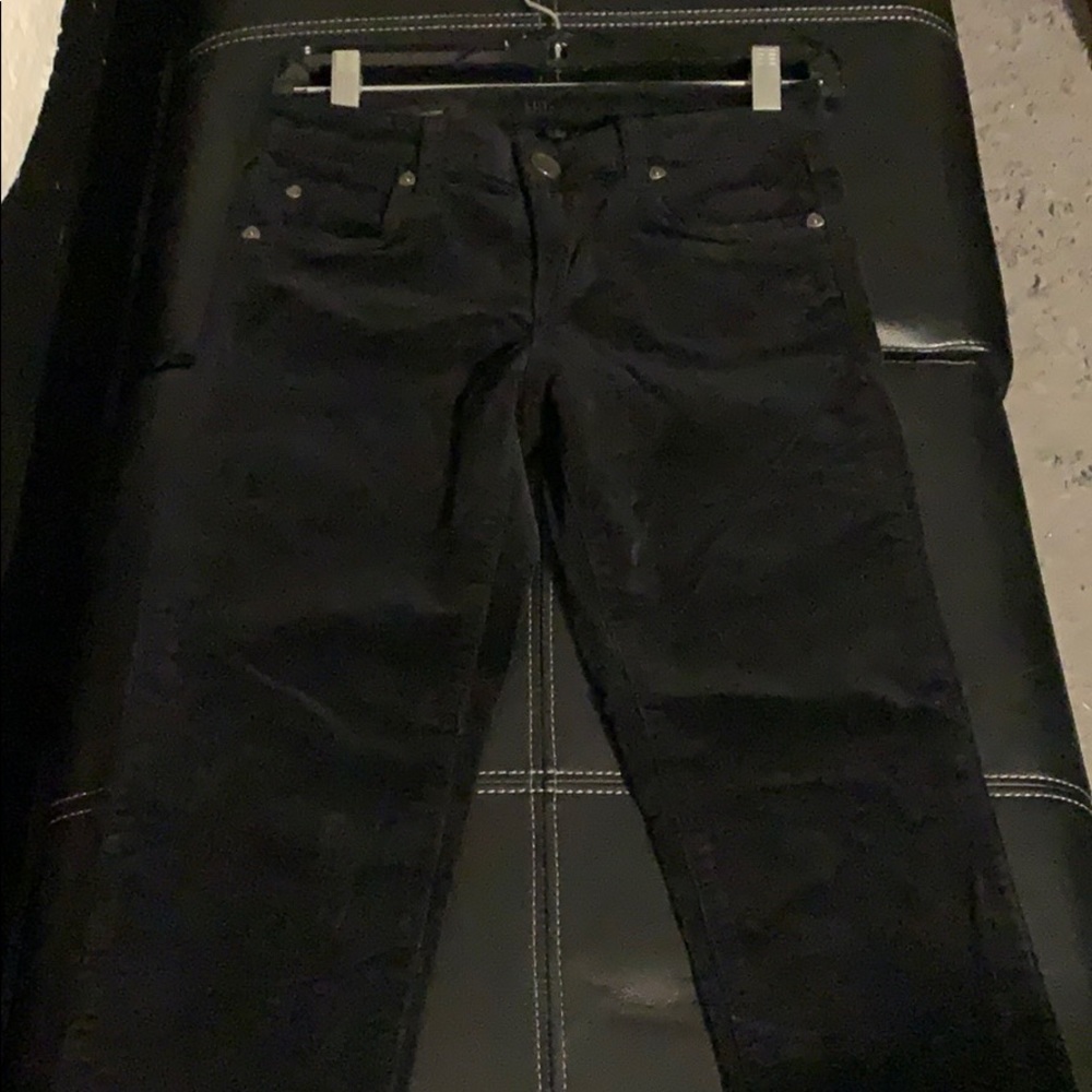 Corduroy black pants
